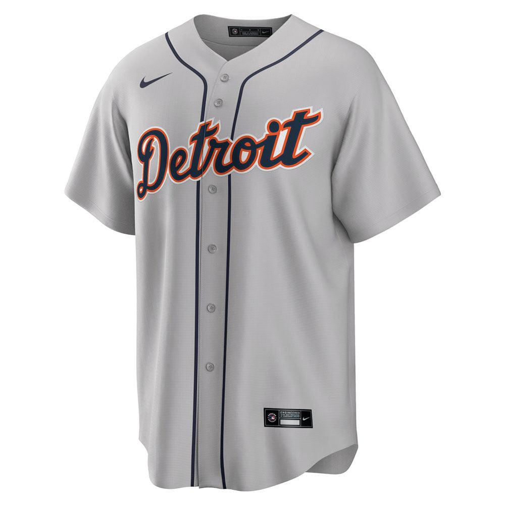 Men's Detroit Tigers Miguel Cabrera Road Player Name Jersey - Gray