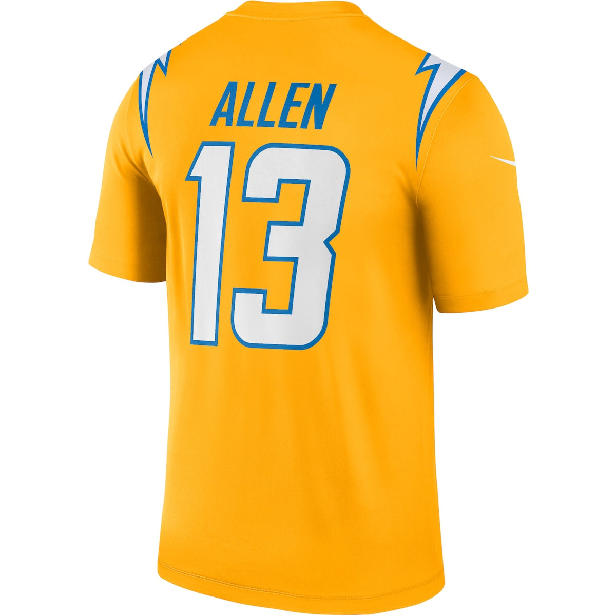 Men's Keenan Allen Nike Chargers Inverted Legend Jersey - Gold