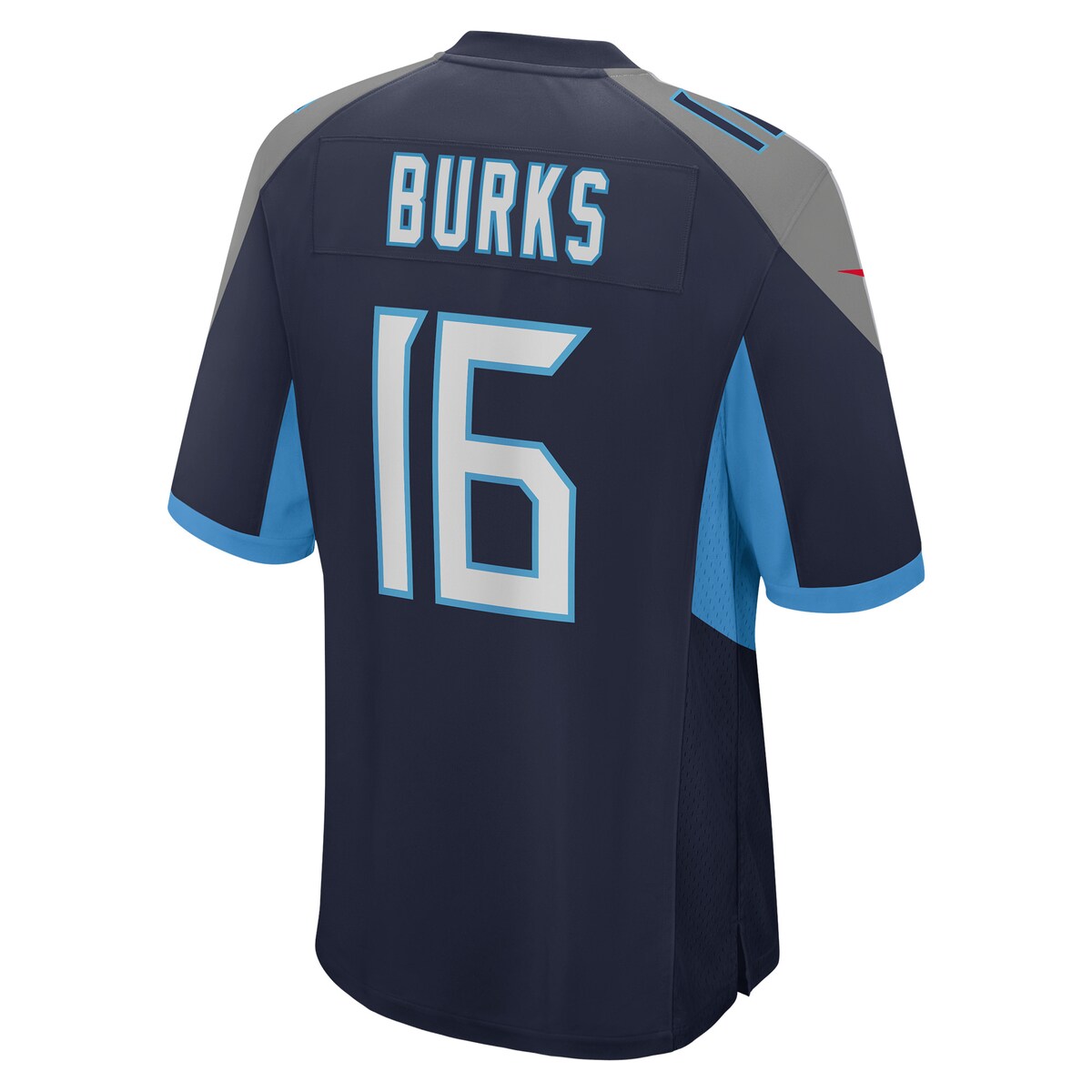 Men's Treylon Burks Nike Titans Oilers Throwback Alternate Game Jersey - Navy
