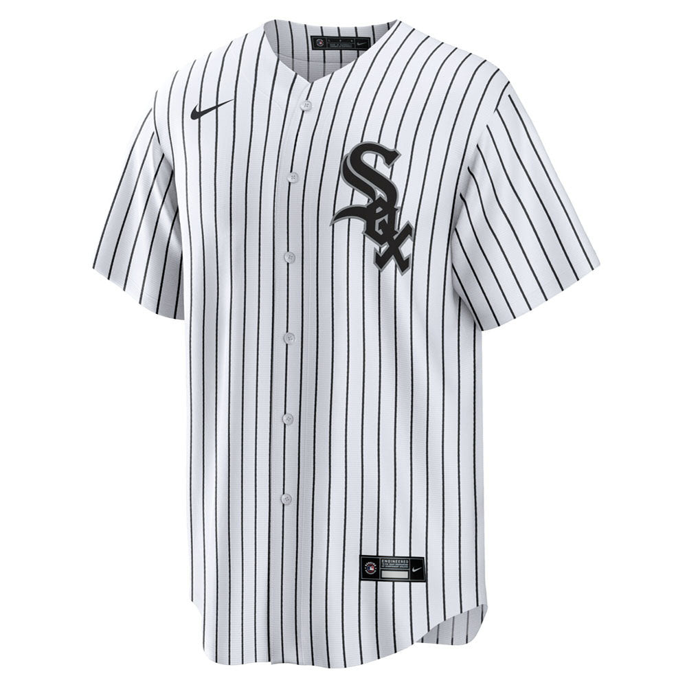 Men's Chicago White Sox Yoan Moncada Home Player Name Jersey - White