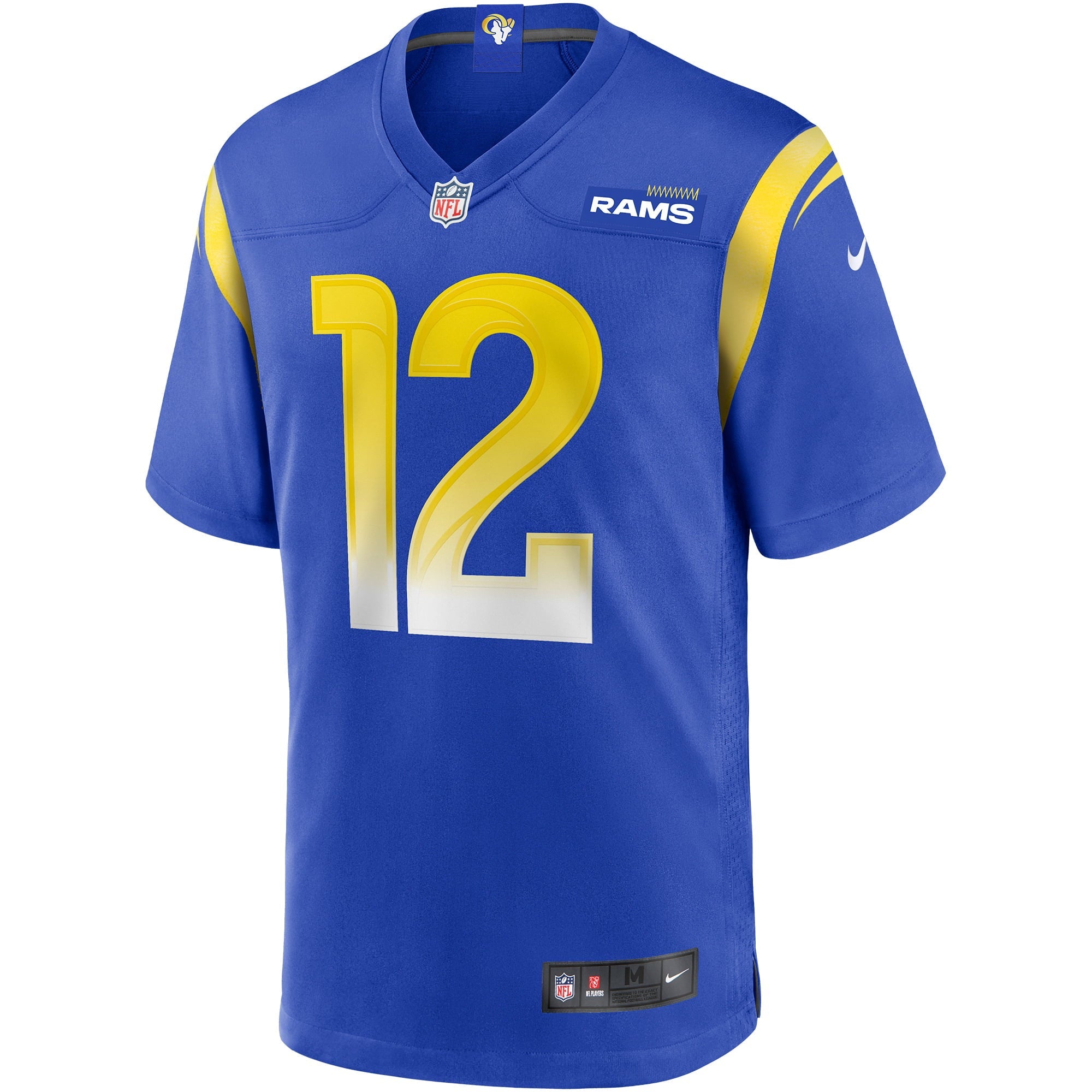 Men's Nike Van Jefferson Royal Los Angeles Rams Player Game Jersey