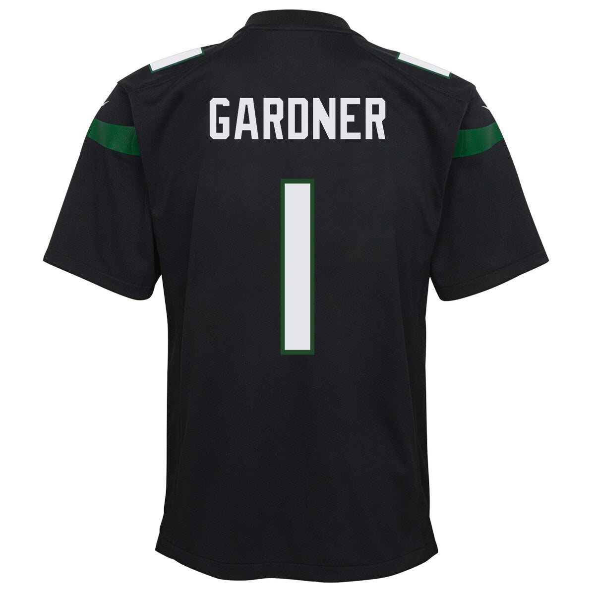 Boys' Grade School Ahmad Sauce Gardner Nike Jets Game Jersey - Black