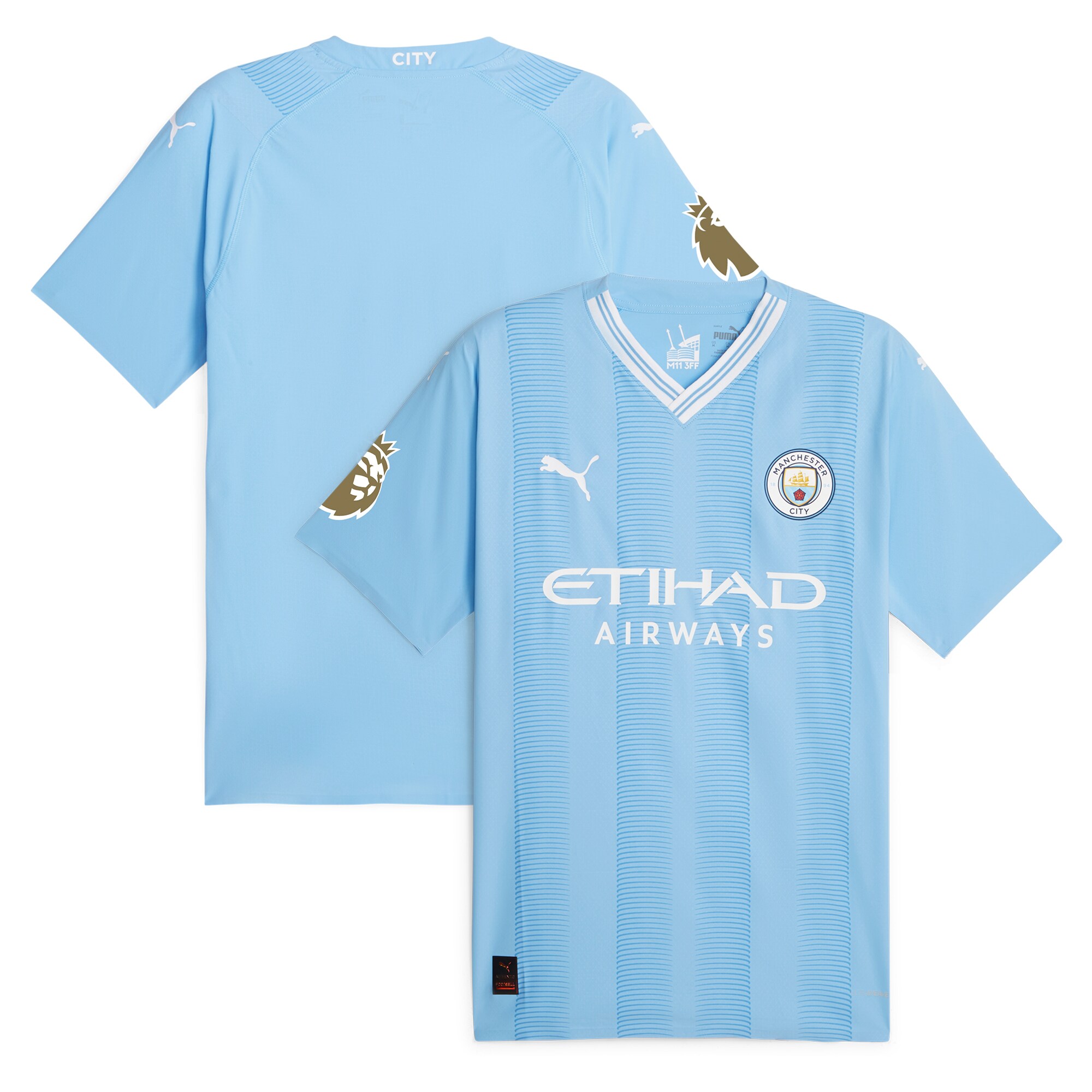 Manchester City Puma 2023/24 Authentic Jersey - Sky Blue