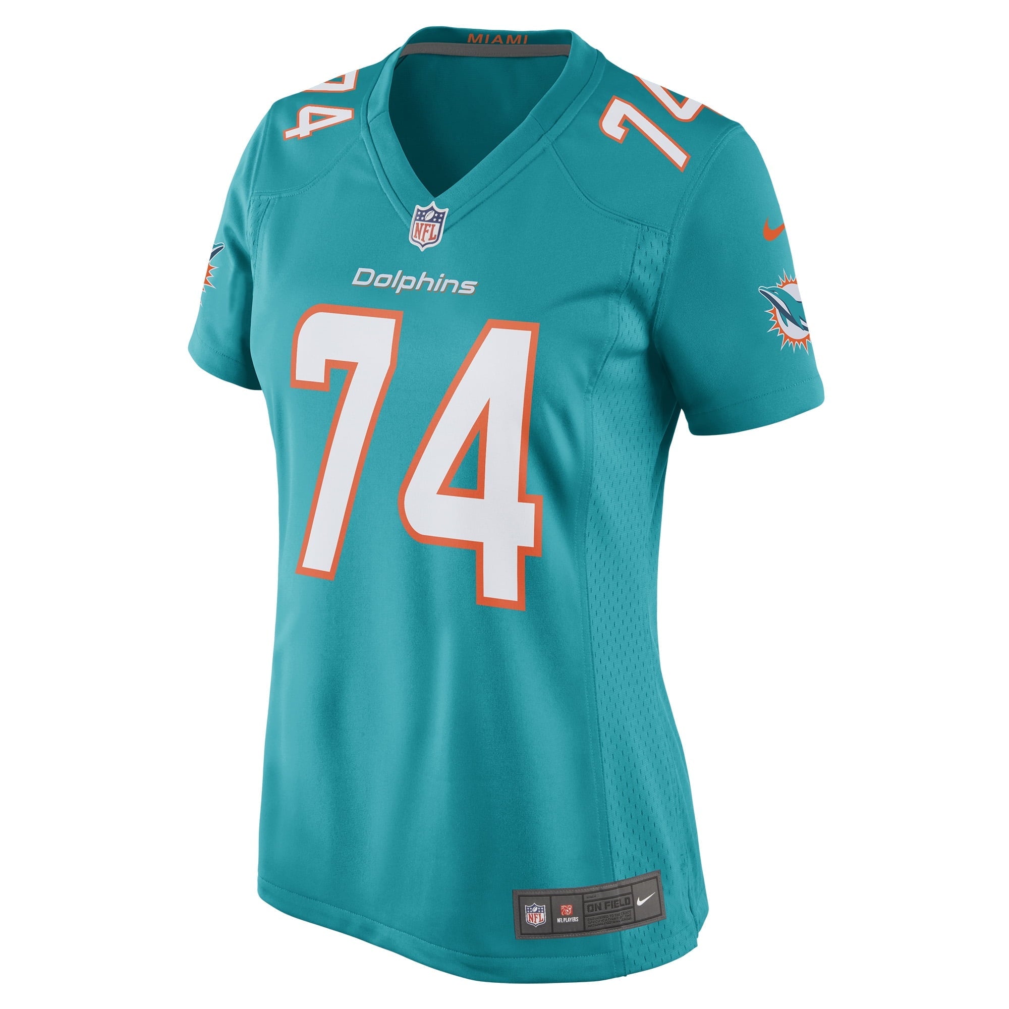Women's Nike Liam Eichenberg Aqua Miami Dolphins Game Jersey