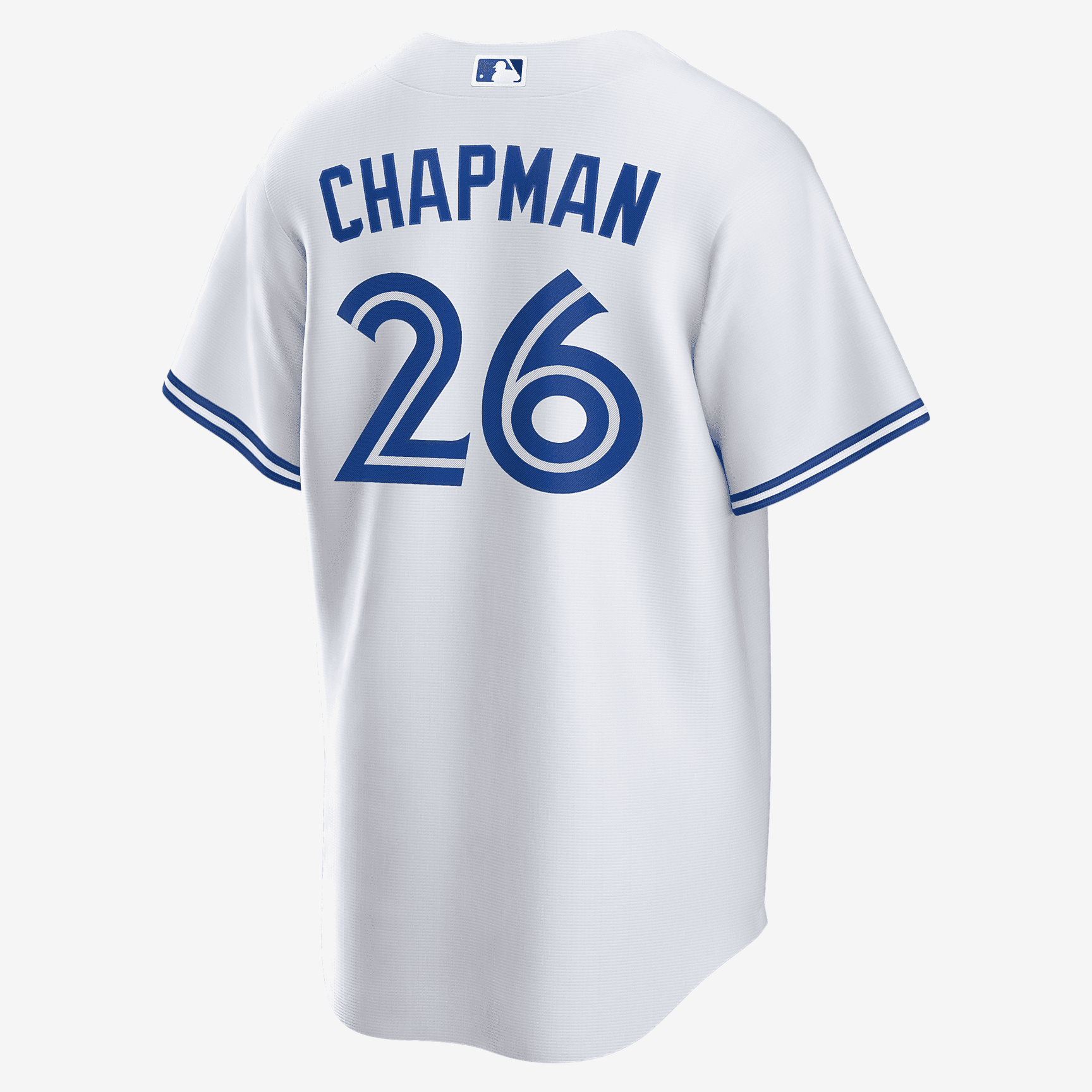 MLB Toronto Blue Jays (Matt Chapman) Men's Replica Baseball Jersey - White/Blue