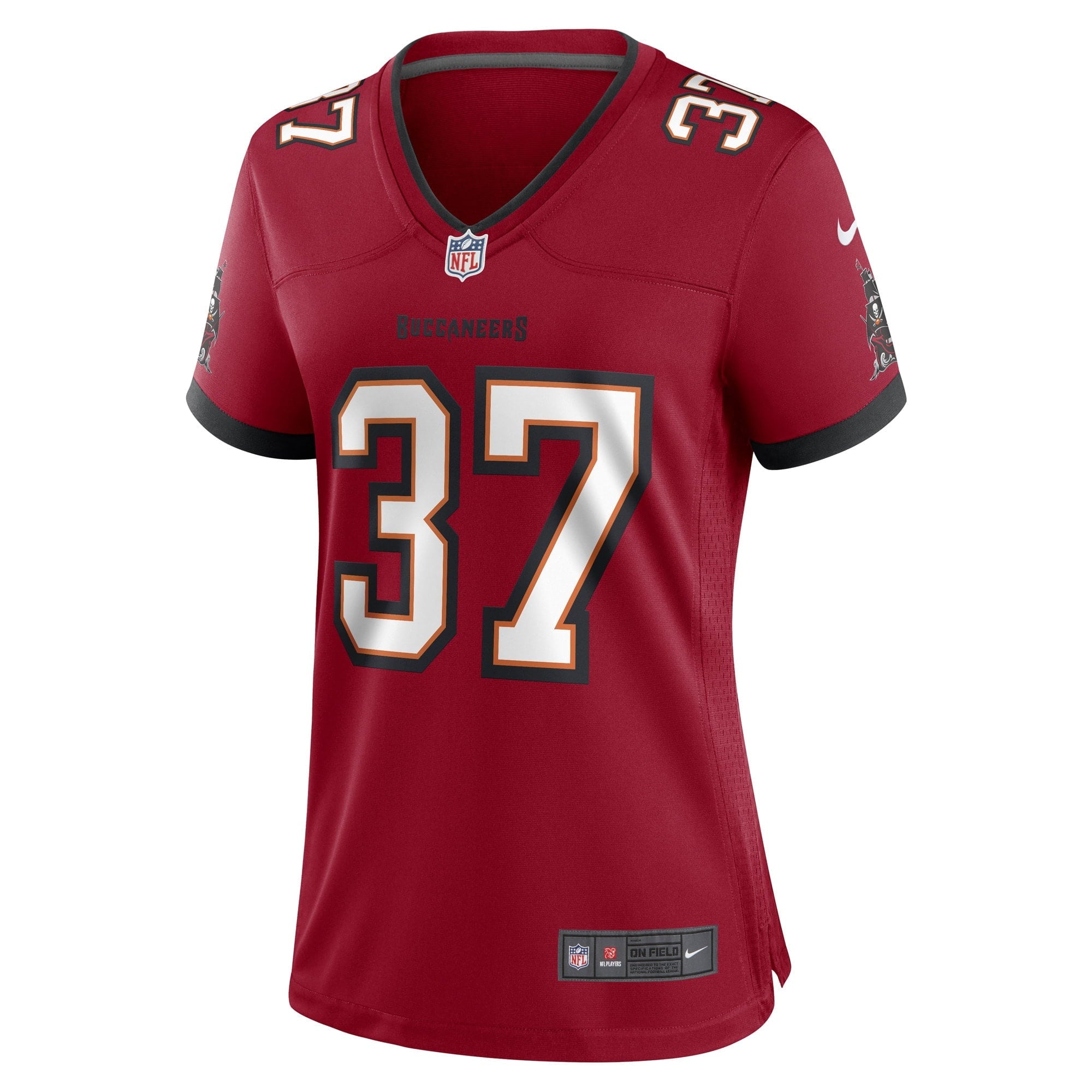 Women's Nike Anthony Chesley Red Tampa Bay Buccaneers Game Player Jersey
