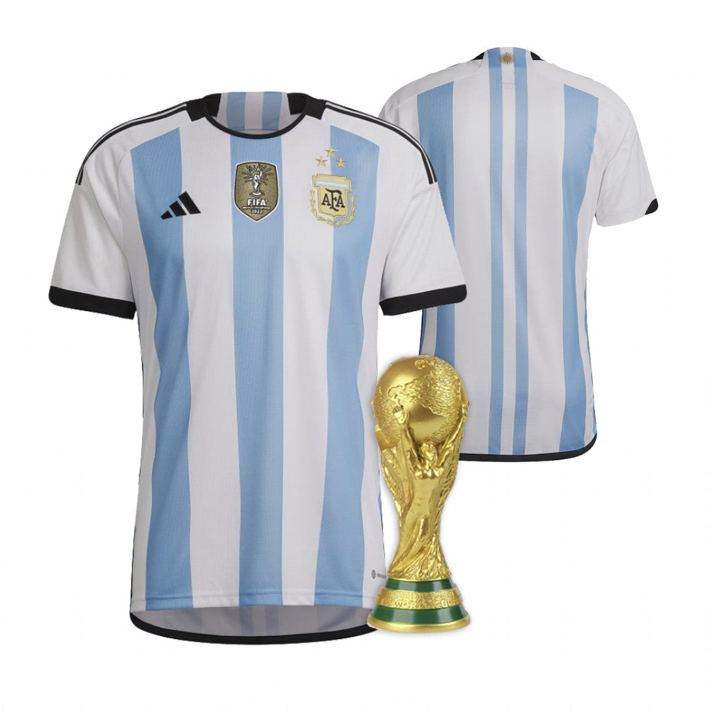 Argentina Home Jersey 2022 World Cup Champions Kit