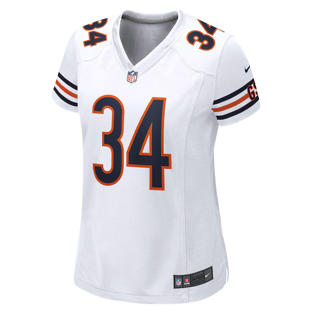 Women's Chicago Bears Walter Payton Retired Game Jersey White