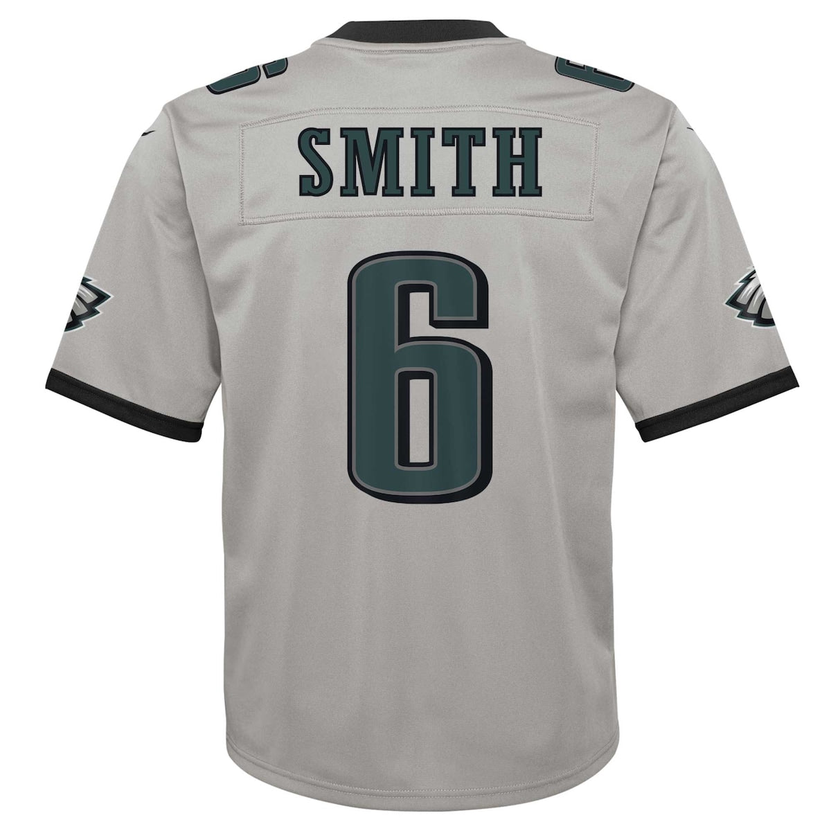 Boys' Grade School DeVonta Smith Nike Eagles Inverted Game Jersey - Silver