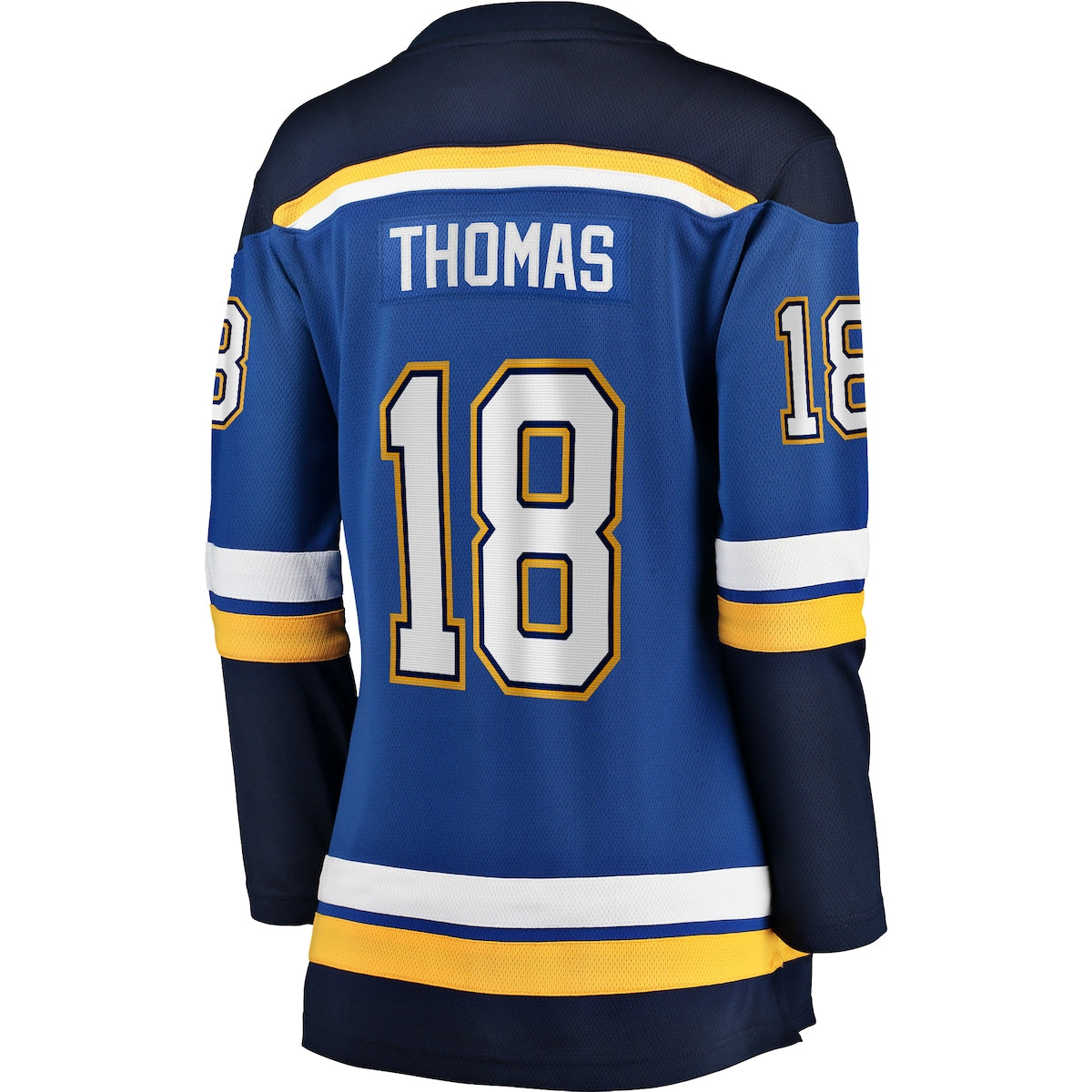 Women's Robert Thomas Fanatics Blues Breakaway Jersey - Blue