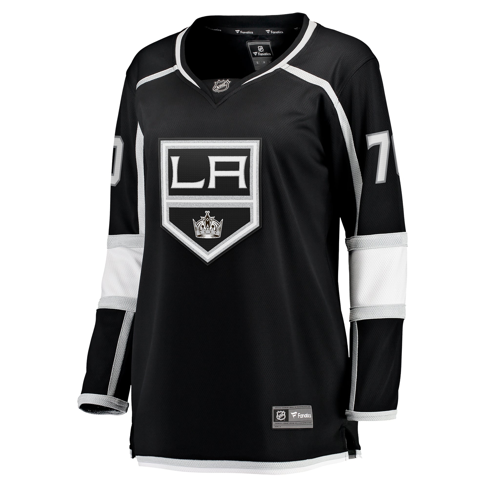 Women's Fanatics Branded Joonas Korpisalo Black Los Angeles Kings Home Breakaway Jersey
