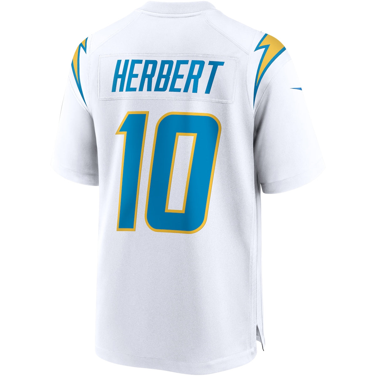 Men's Justin Herbert Nike Chargers Game Jersey - White