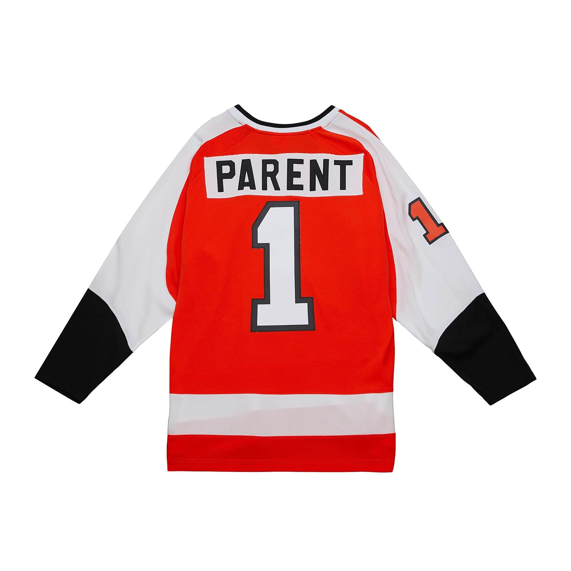 Blue Line Bernie Parent Philadelphia Flyers 1974 Jersey