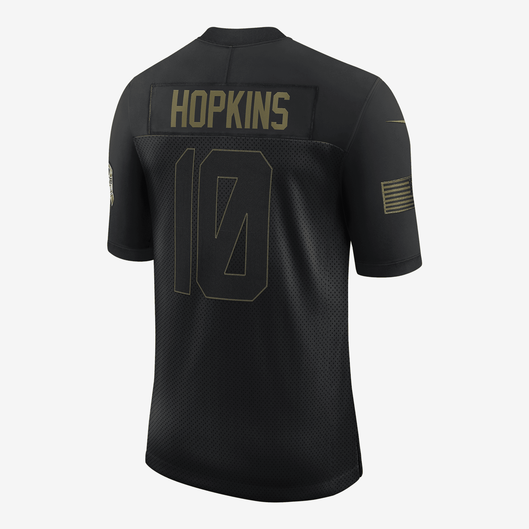 NFL Arizona Cardinals Salute to Service (Deandre Hopkins) Men's Limited Football Jersey - Black