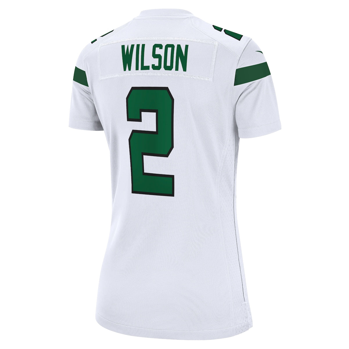 Women's Zach Wilson Nike Jets Legacy Game Jersey - White