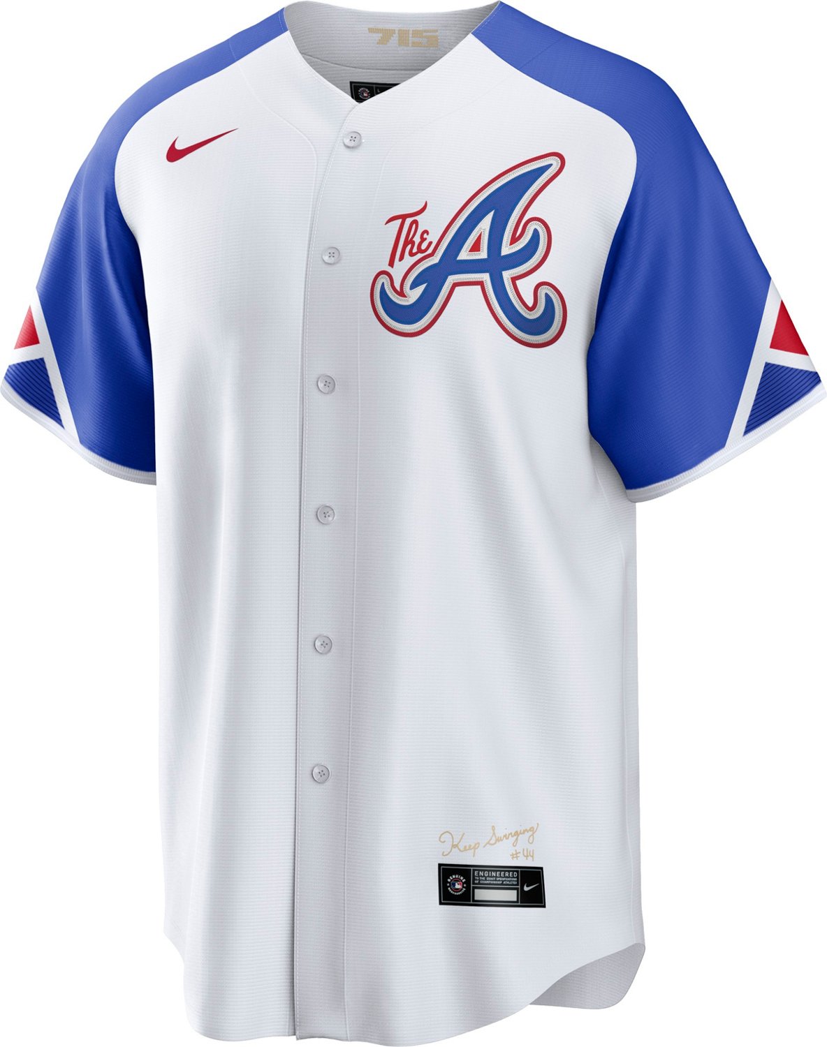 Nike Men's Atlanta Braves Eddie Rosario 2023 City Connect Replica Jersey