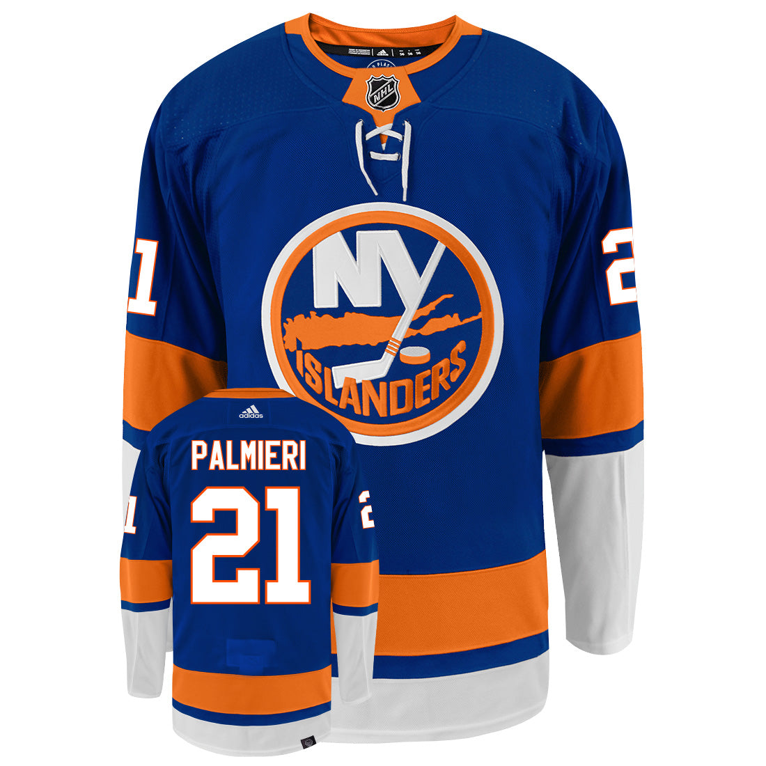Kyle Palmieri New York Islanders Adidas Primegreen Authentic NHL Hockey Jersey