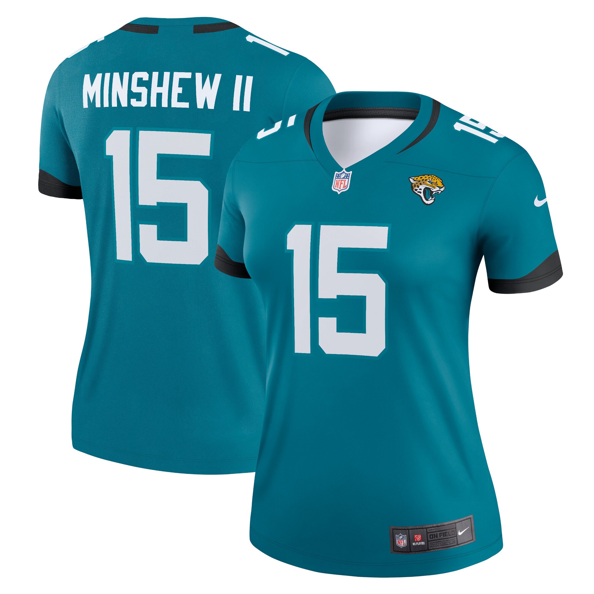 Gardner Minshew II Jacksonville Jaguars Nike Women's Legend Jersey - Teal