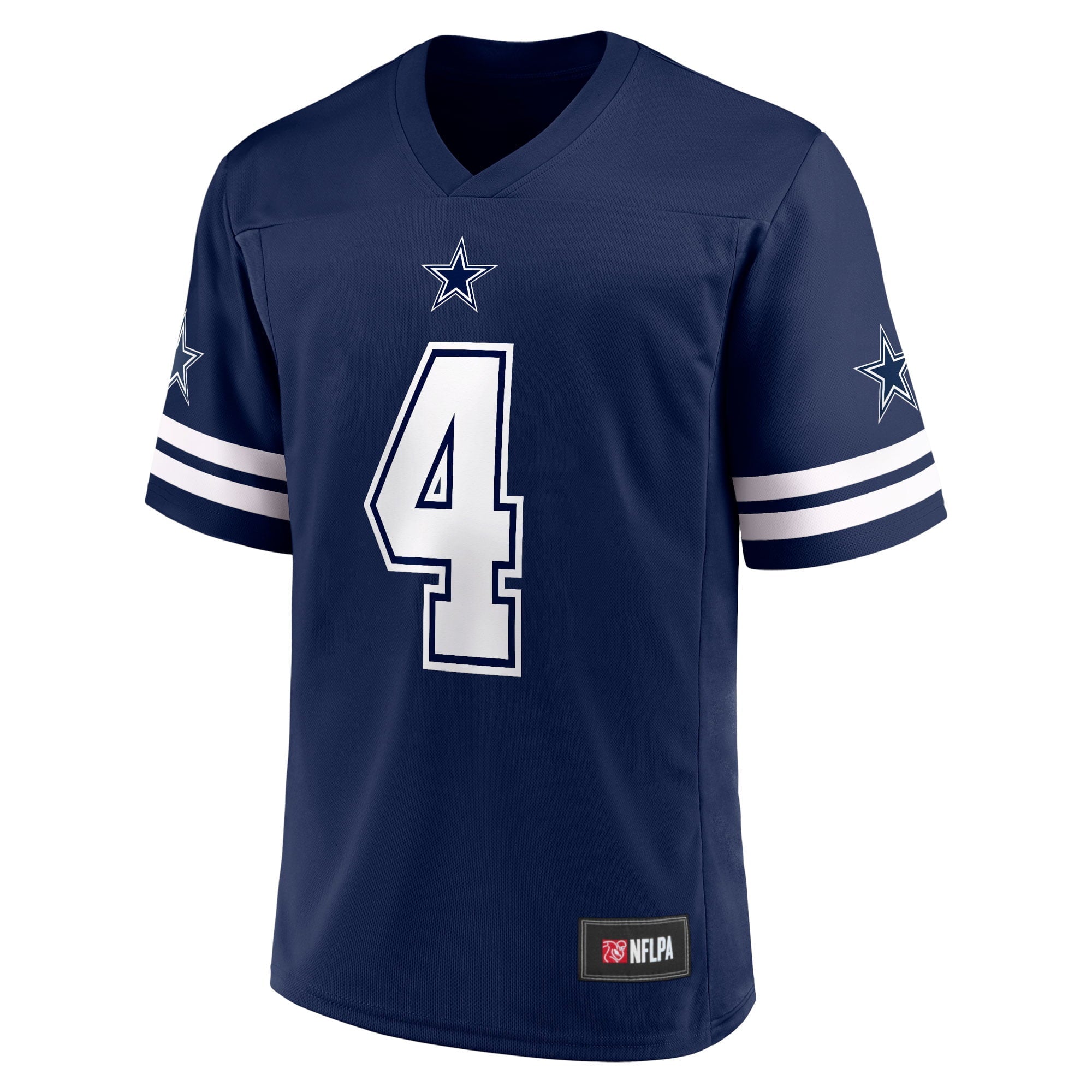Men's Dallas Cowboys Dak Prescott Fanatics Branded Navy Replica Player Jersey
