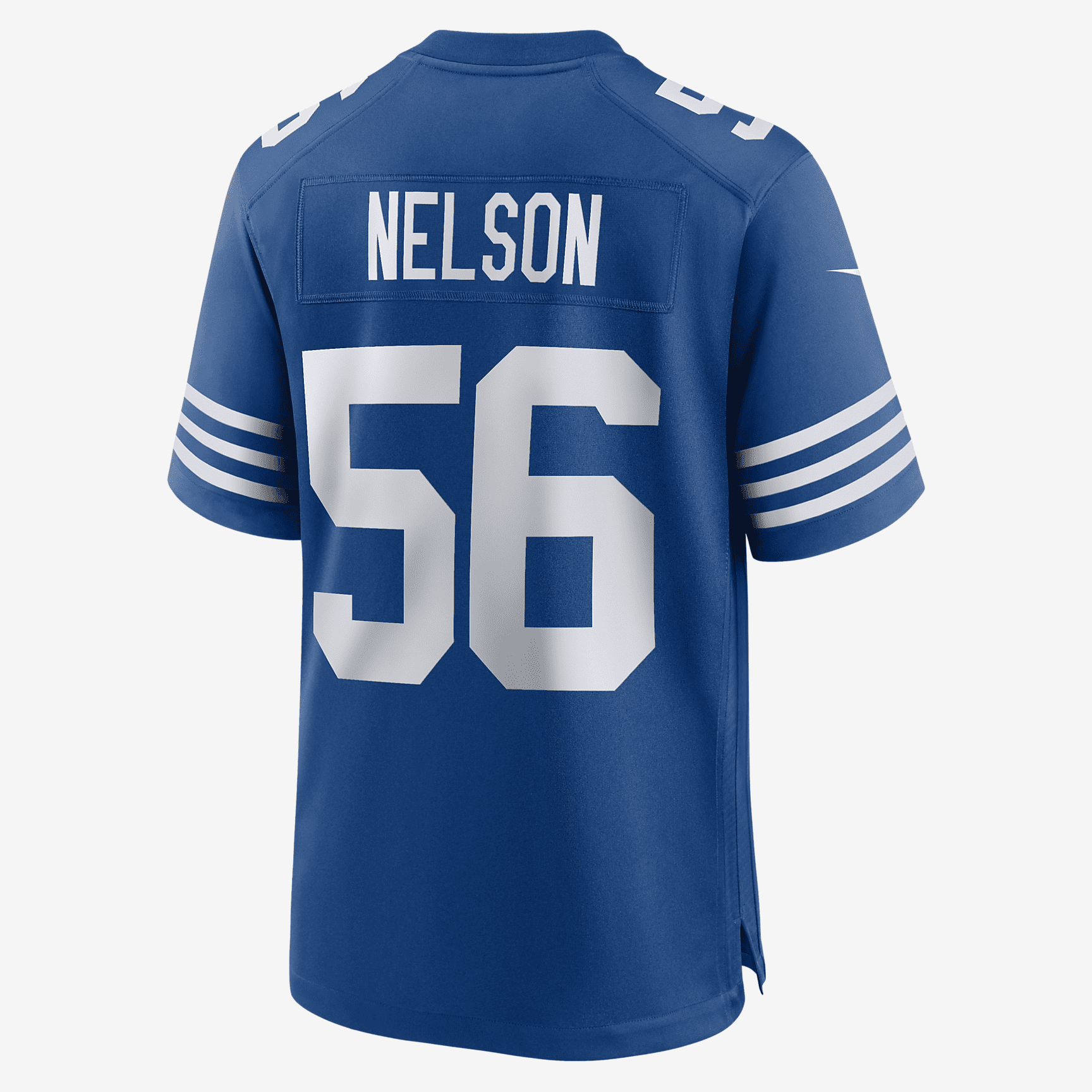 NFL Indianapolis Colts (Quenton Nelson) Men's Game Football Jersey - Royal