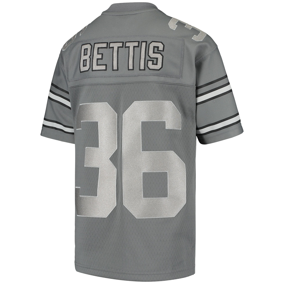 Boys' Grade School Jerome Bettis Mitchell & Ness Steelers 2005 Retired Metal Replica Jersey - Grey