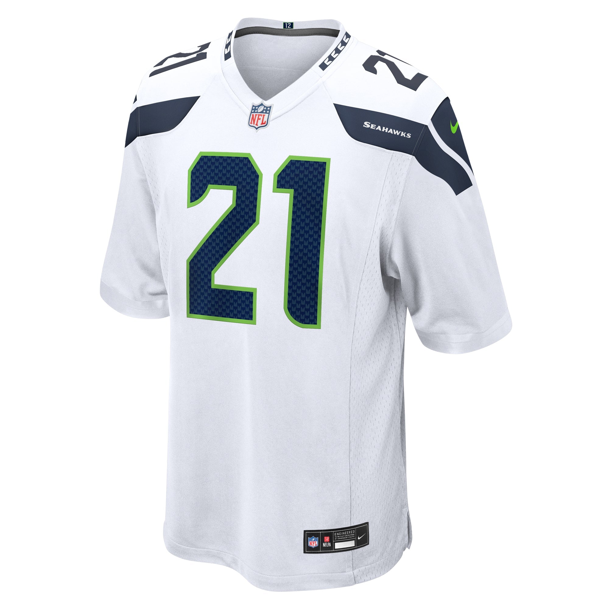 Men's Nike Devon Witherspoon White Seattle Seahawks Away Game Jersey