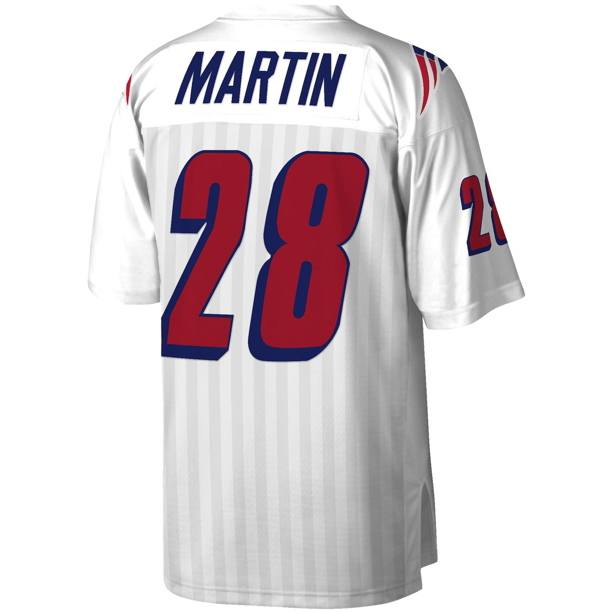 Men's Curtis Martin Mitchell & Ness Patriots Legacy Replica Jersey - White