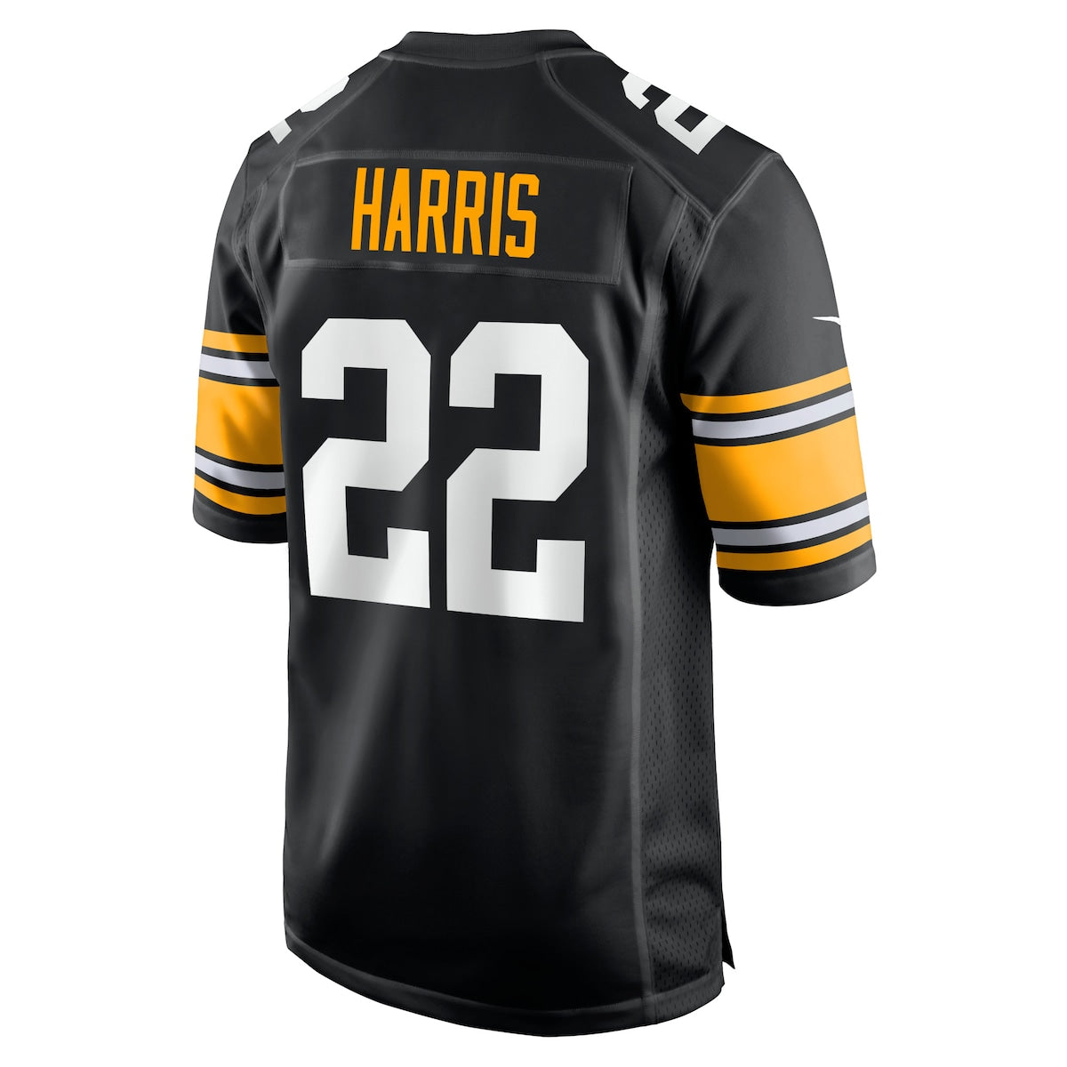 Men's Najee Harris Nike Steelers Alternate Game Jersey - Black