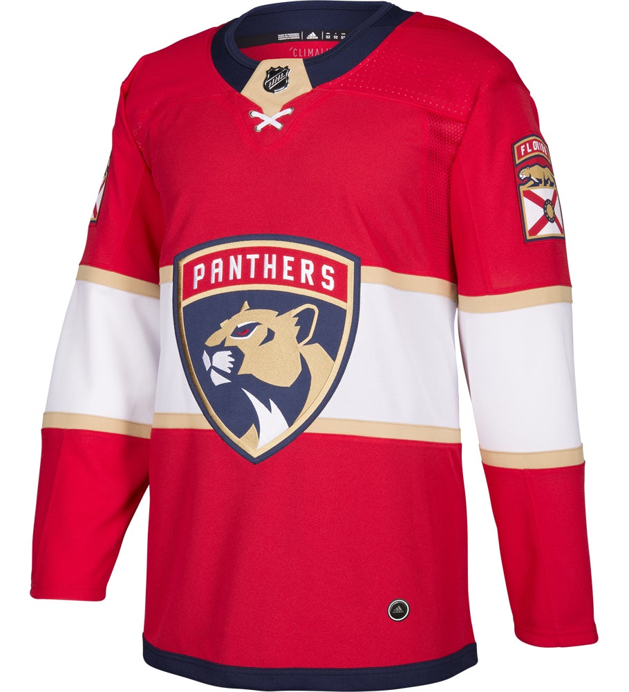 Florida Panthers Adidas Authentic Home NHL Hockey Jersey