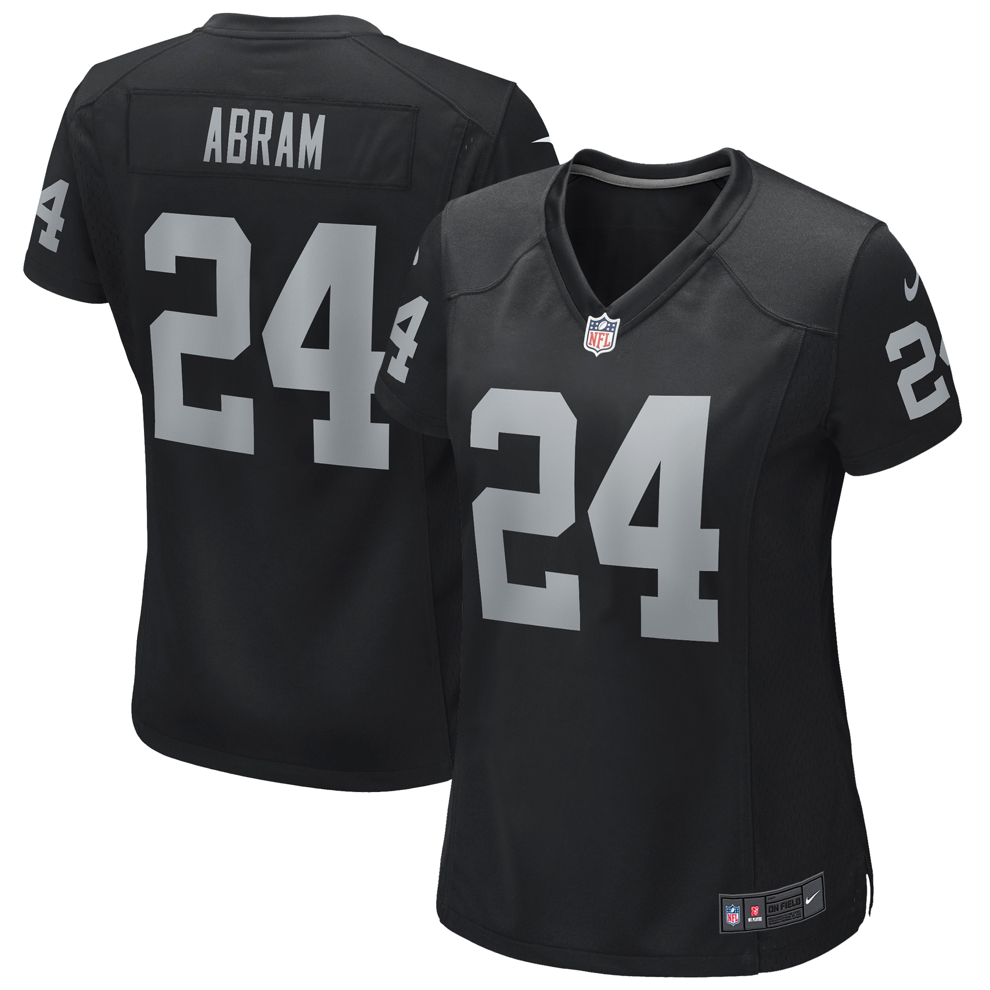 Johnathan Abram Las Vegas Raiders Nike Women's Game Jersey - Black