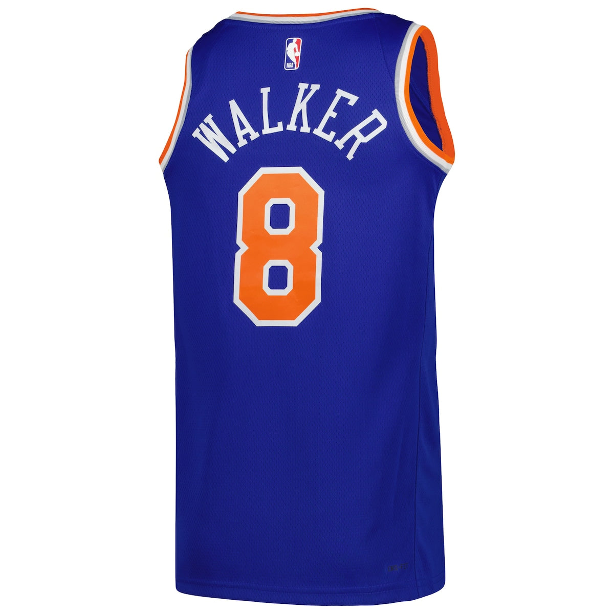 Men's Kemba Walker Nike Knicks 2022/23 Swingman Jersey Icon Edition - Blue