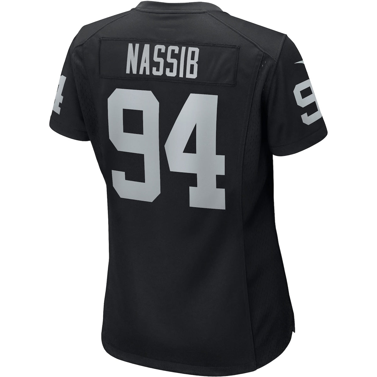 Women's Carl Nassib Nike Raiders 2015 Game Jersey - Black