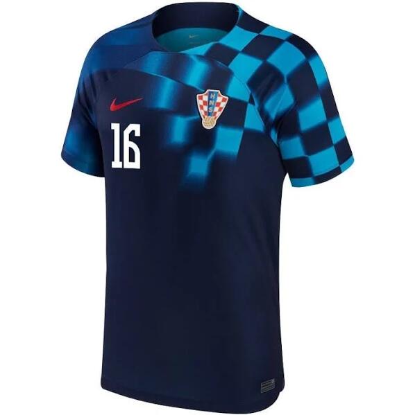 Croatia Bruno Petkovic Away Jersey 2022 World Cup Kit