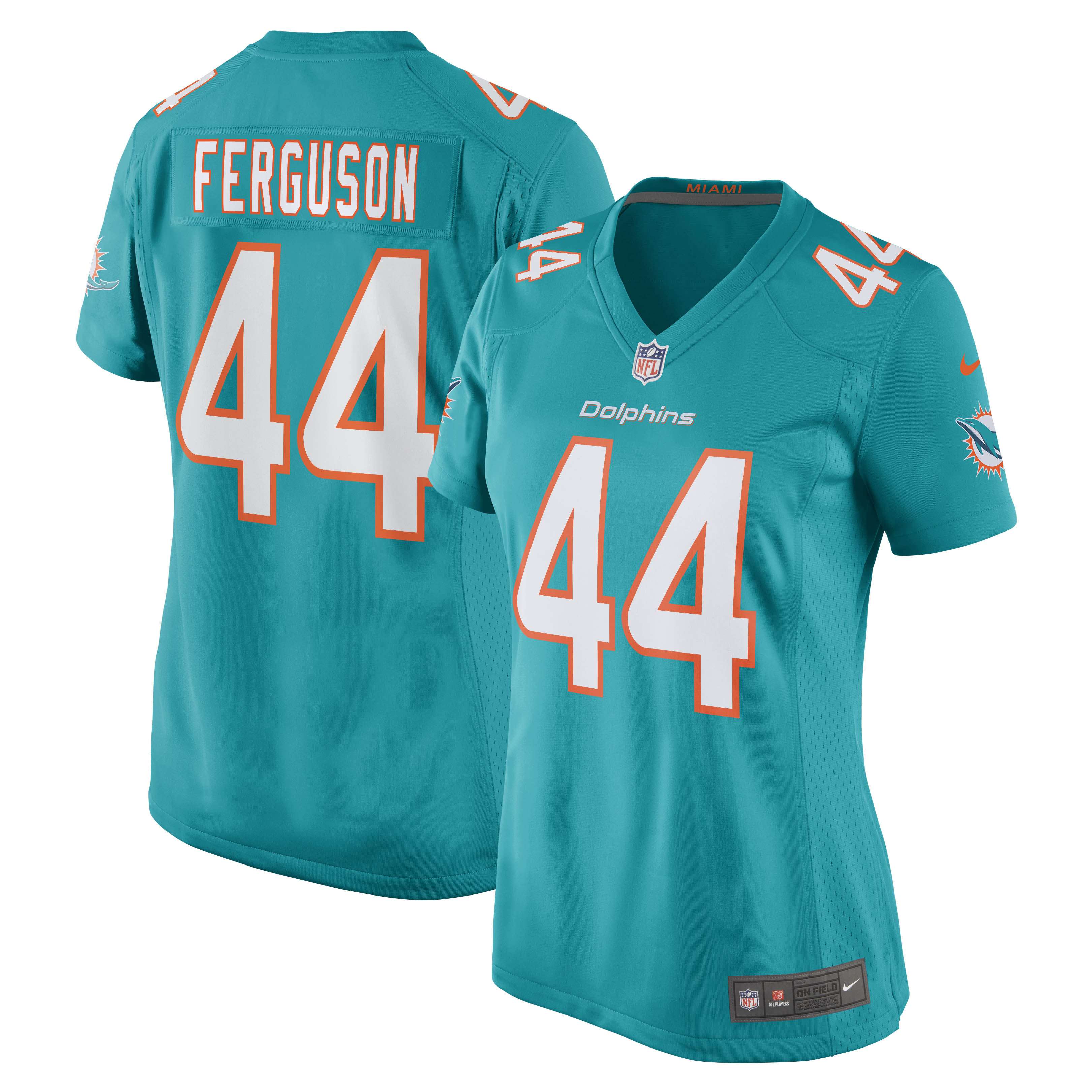 Blake Ferguson Miami Dolphins Nike Women's Game Player Jersey - Aqua