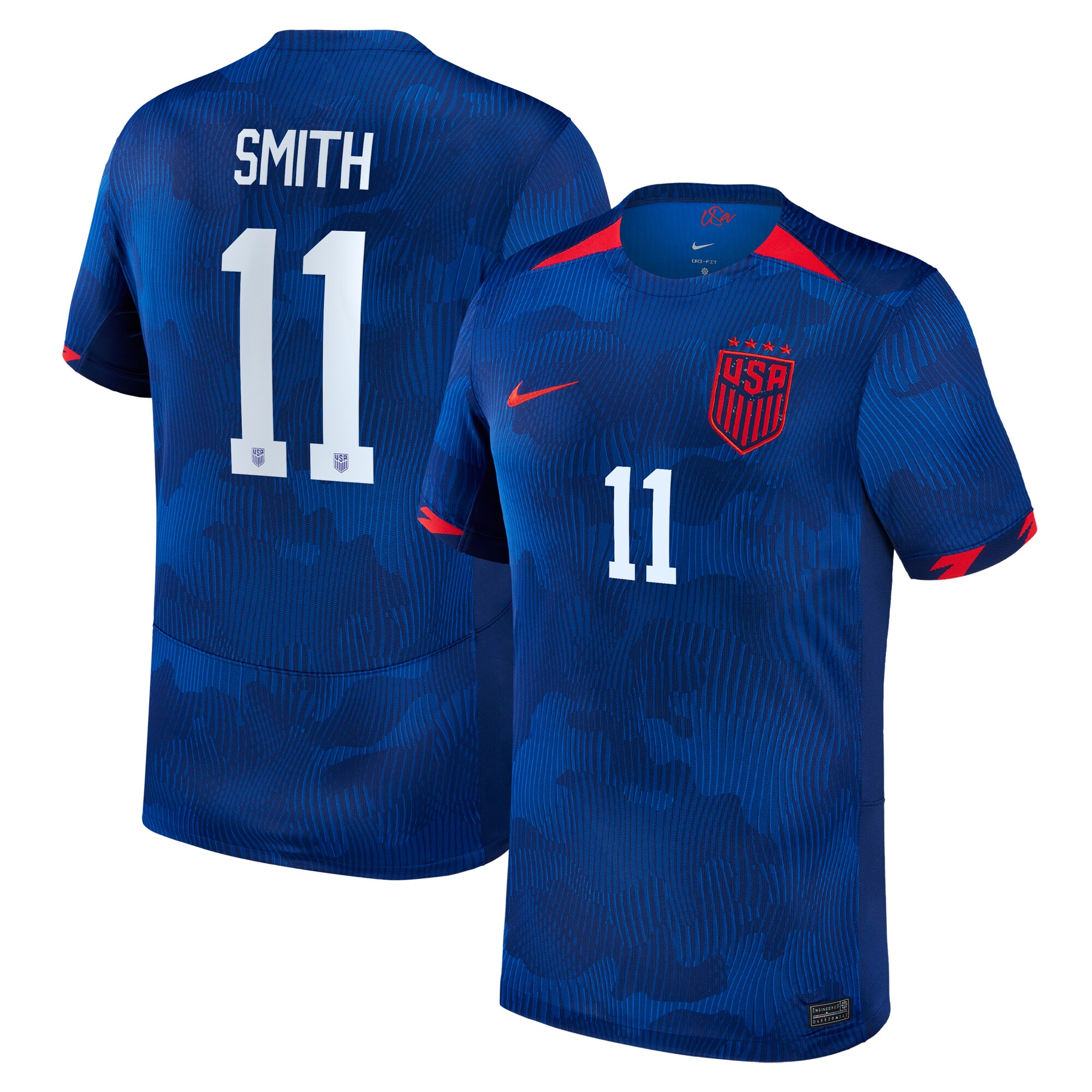 Sophia Smith USWNT Nike Youth 2023 Away Replica Jersey - Royal