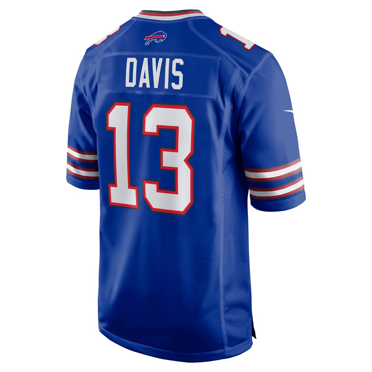 Men's Gabriel Davis Nike Bills Logo Game Jersey - Blue