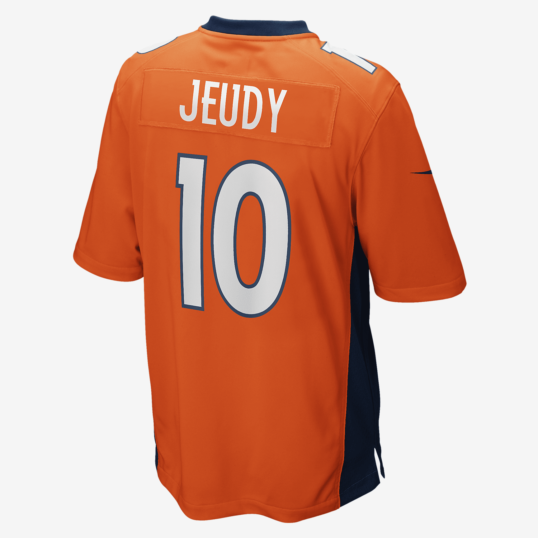 NFL Denver Broncos (Jerry Jeudy) Men's Game Jersey - Orange
