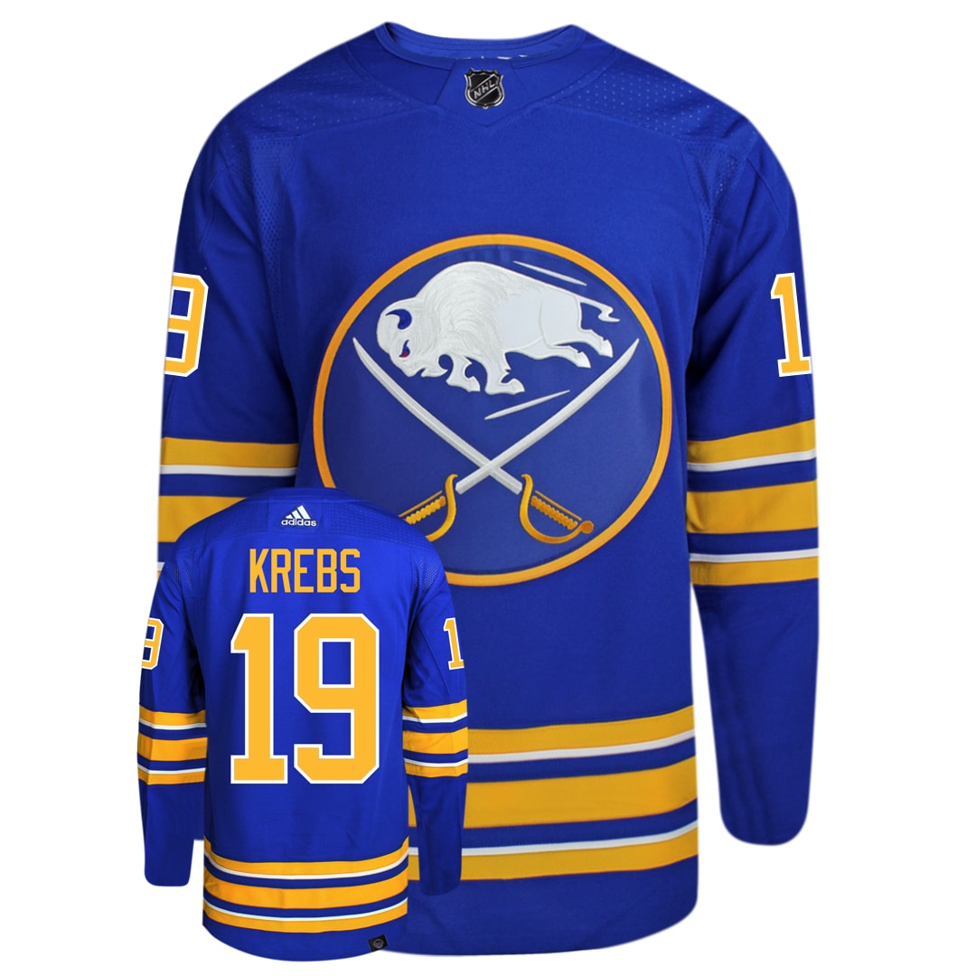 Peyton Krebs Buffalo Sabres Adidas Primegreen Authentic NHL Hockey Jersey