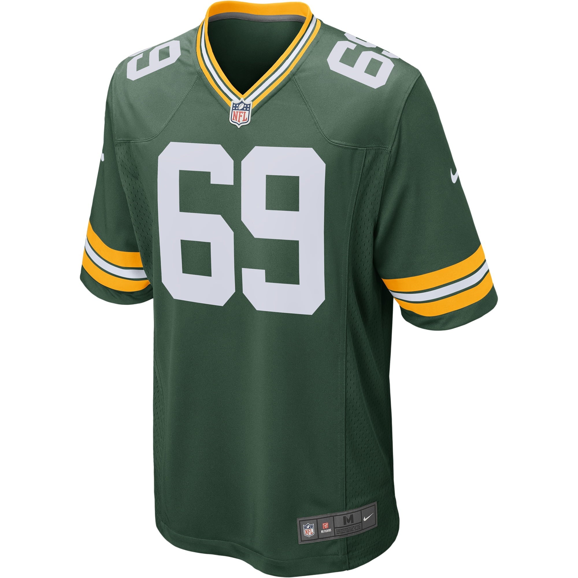 Men's Nike David Bakhtiari Green Green Bay Packers Game Player Jersey