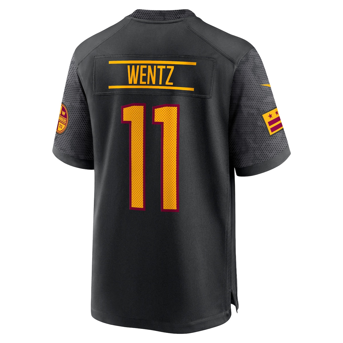 Boys' Grade School Carson Wentz Nike Commanders Game Jersey - Black