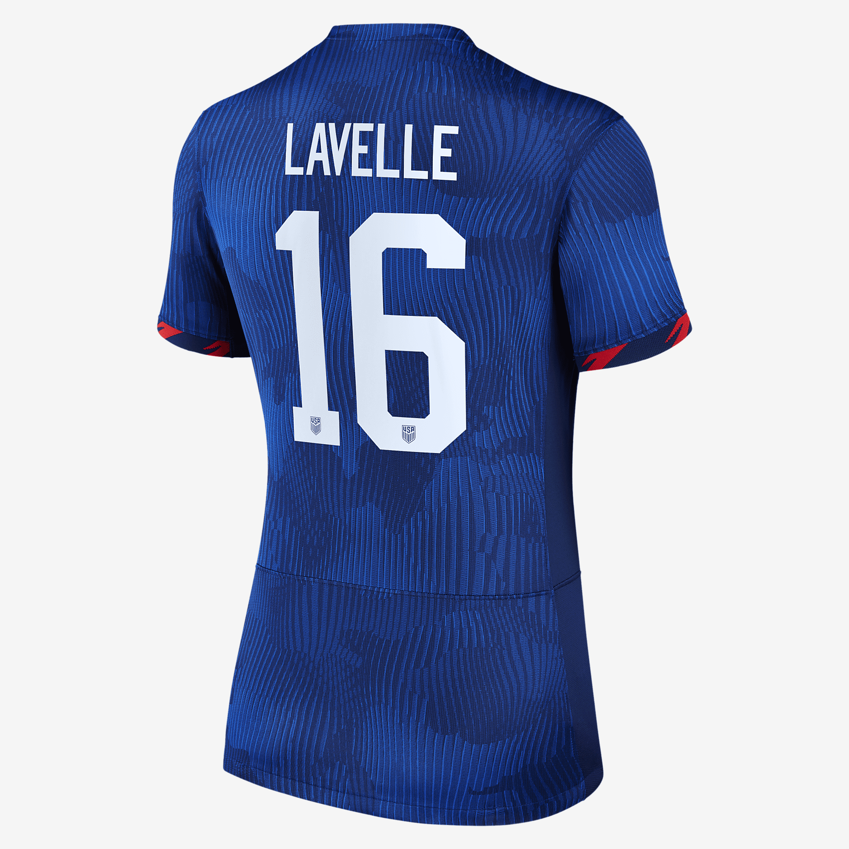 Rose Lavelle USWNT 2023 Stadium Away Women's Nike Dri-FIT Soccer Jersey - Royal