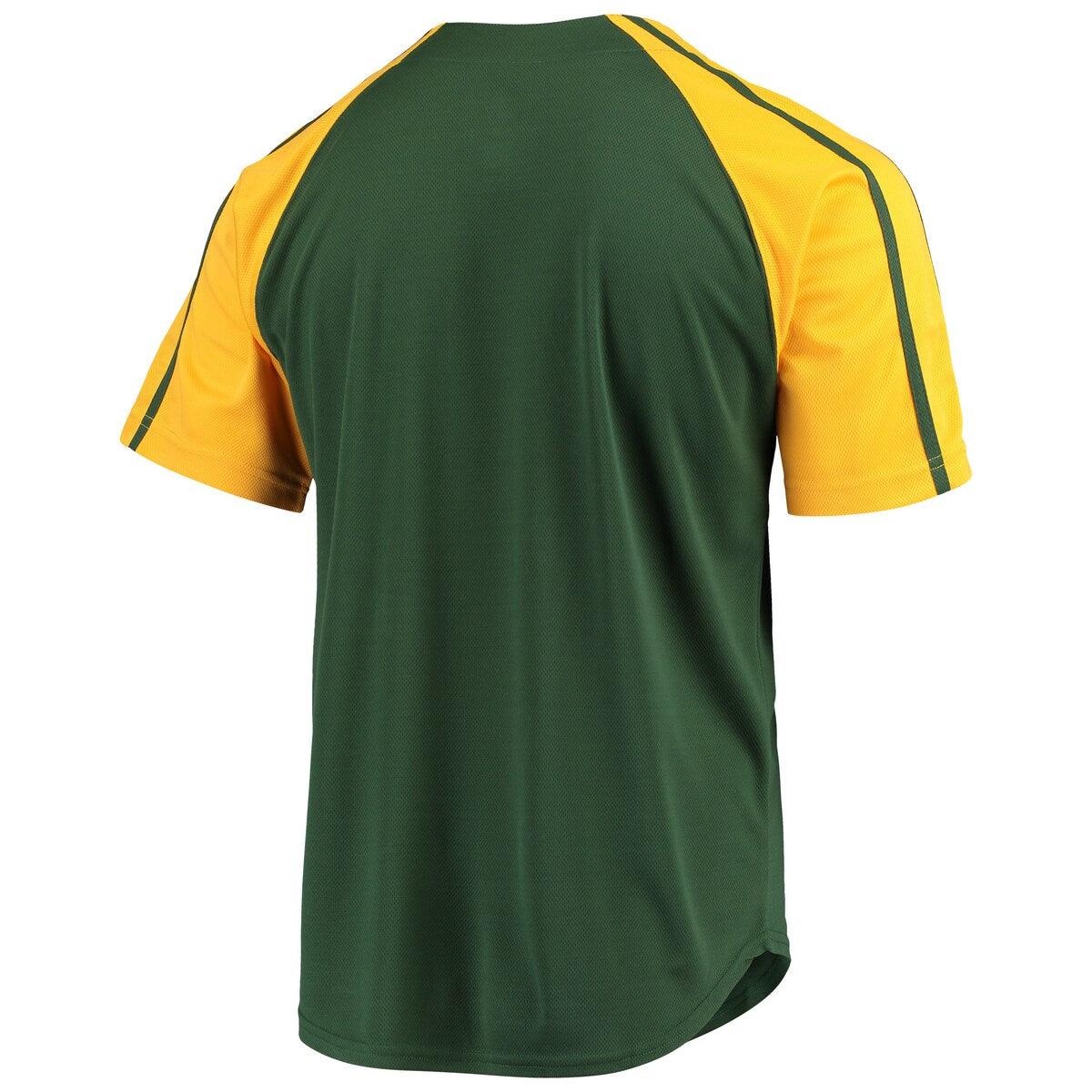 Men's  Stitches Athletics Button-Down Raglan Replica Jersey - Green