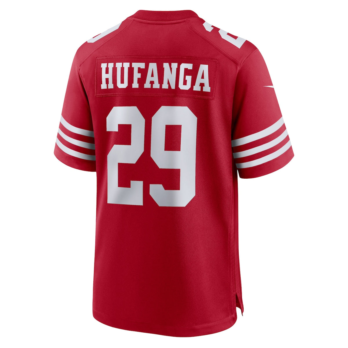 Men's Talanoa Hufanga Nike 49ers Alternate Game Jersey - Red