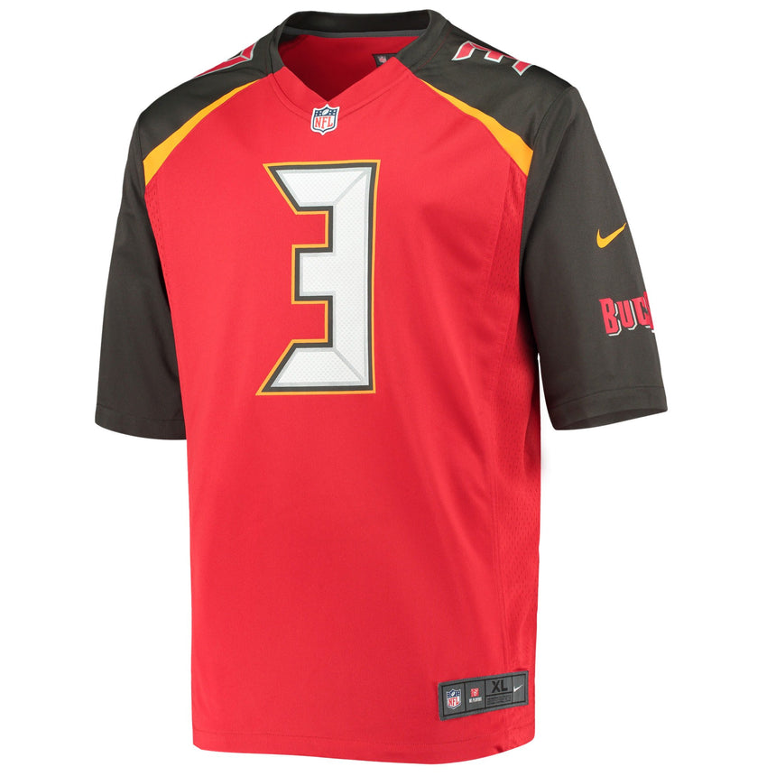 Men's Tampa Bay Buccaneers Jameis Winston Red Game Jersey