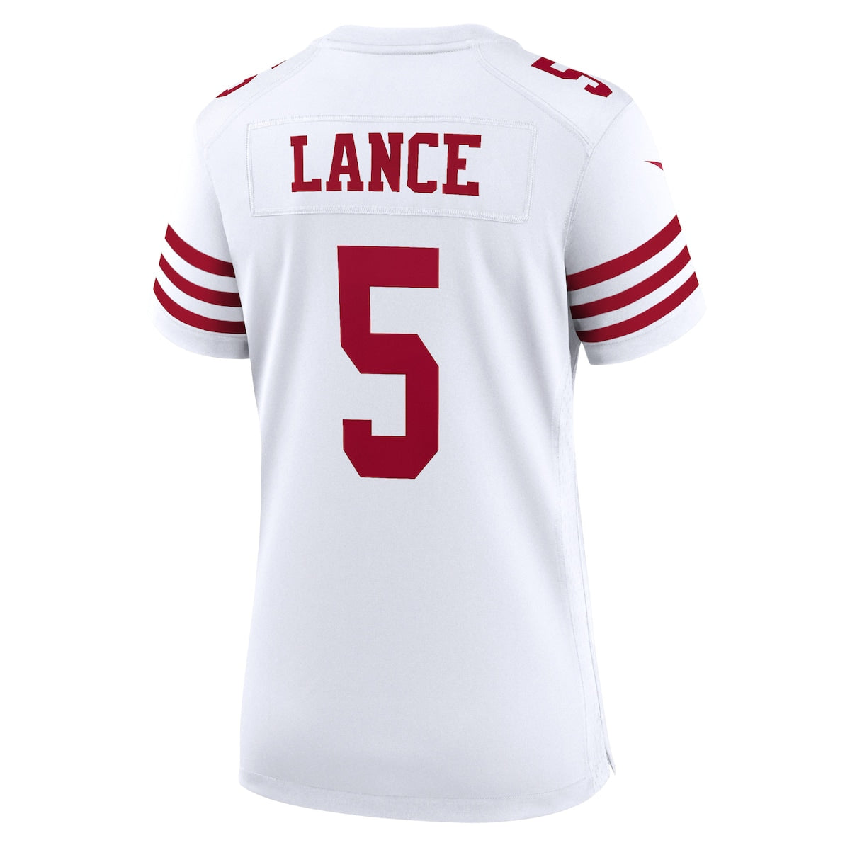 Women's Trey Lance Nike 49ers Game Player Jersey - White