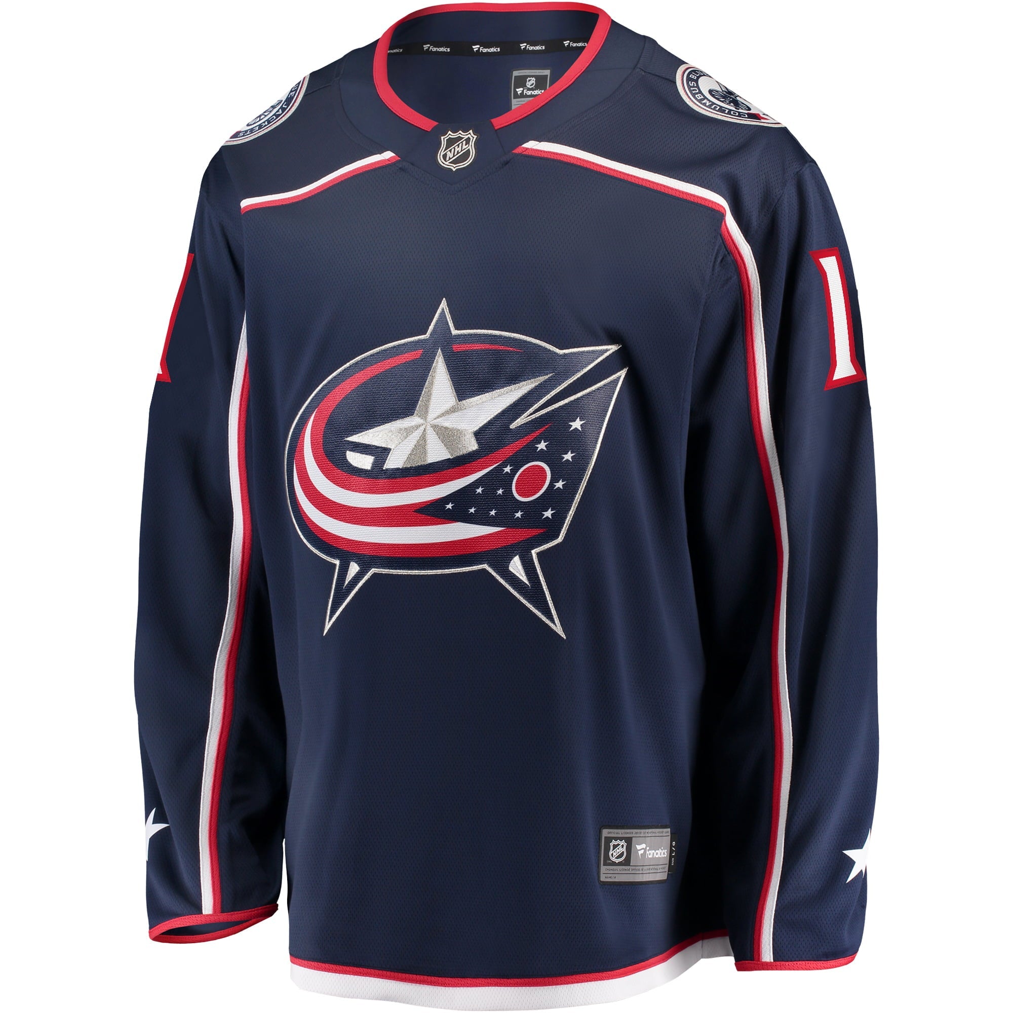 Men's Fanatics Branded Adam Fantilli Navy Columbus Blue Jackets Home Breakaway Player Jersey