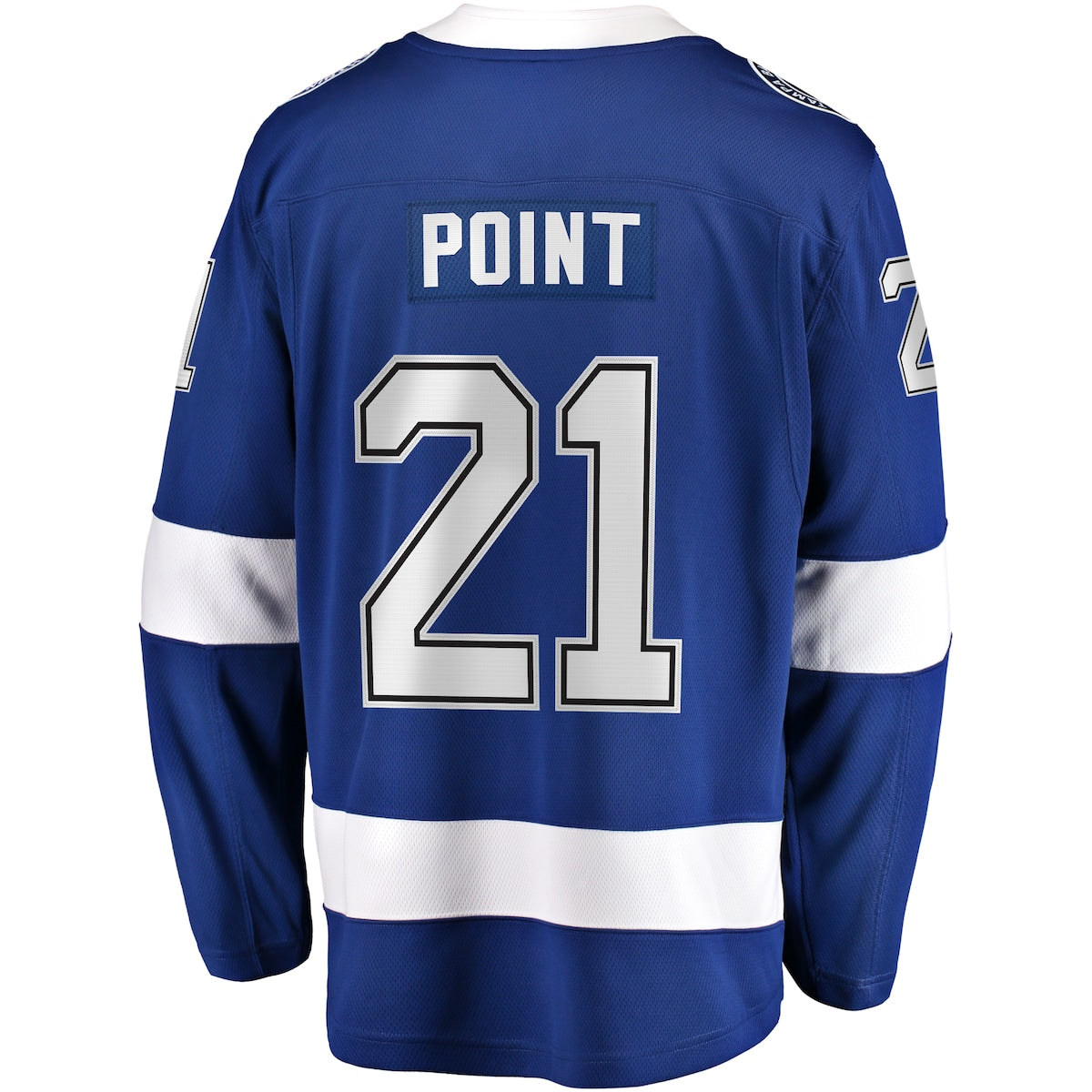 Men's Brayden Point Fanatics Lightning Alternate Breakaway Jersey - Blue