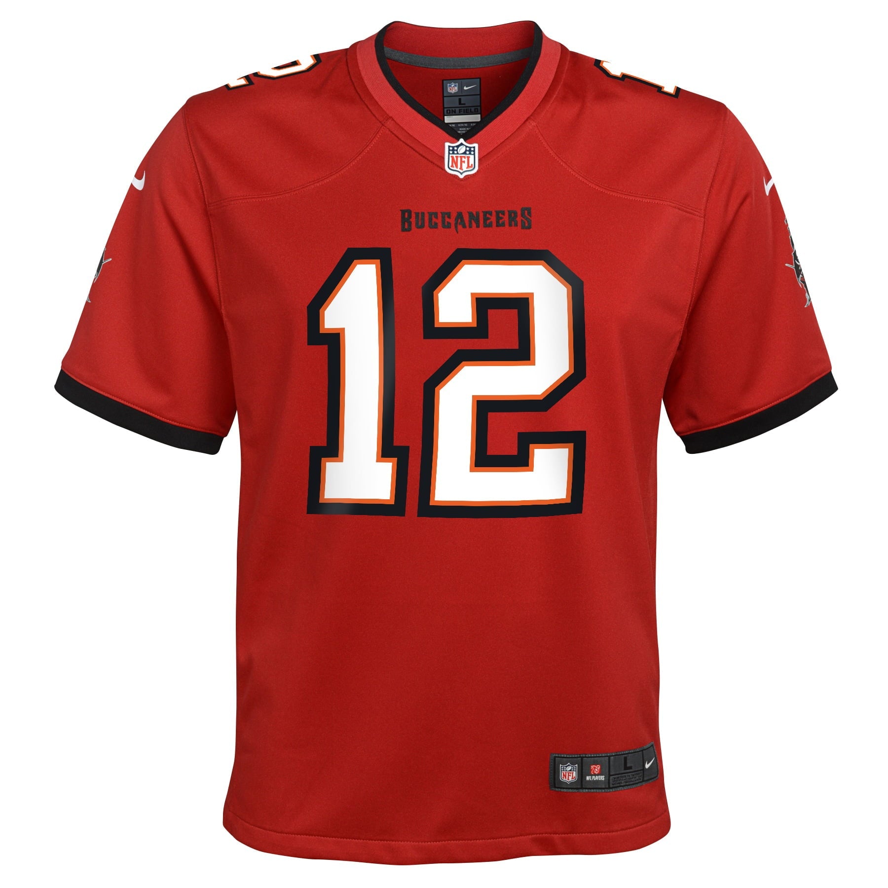 Youth Nike Tom Brady Red Tampa Bay Buccaneers Game Jersey
