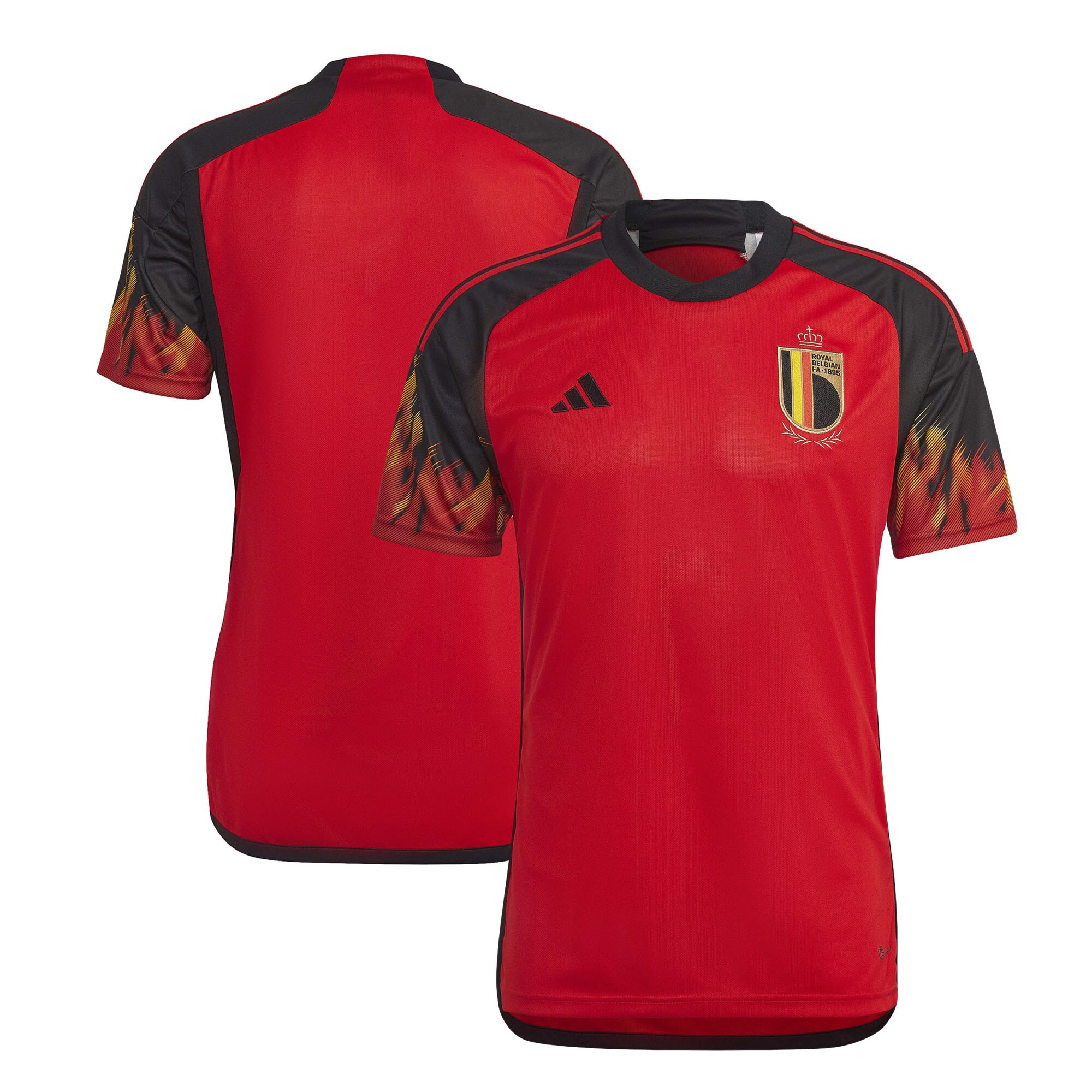 Belgium National Team adidas 2022/23 Home Replica Jersey - Red