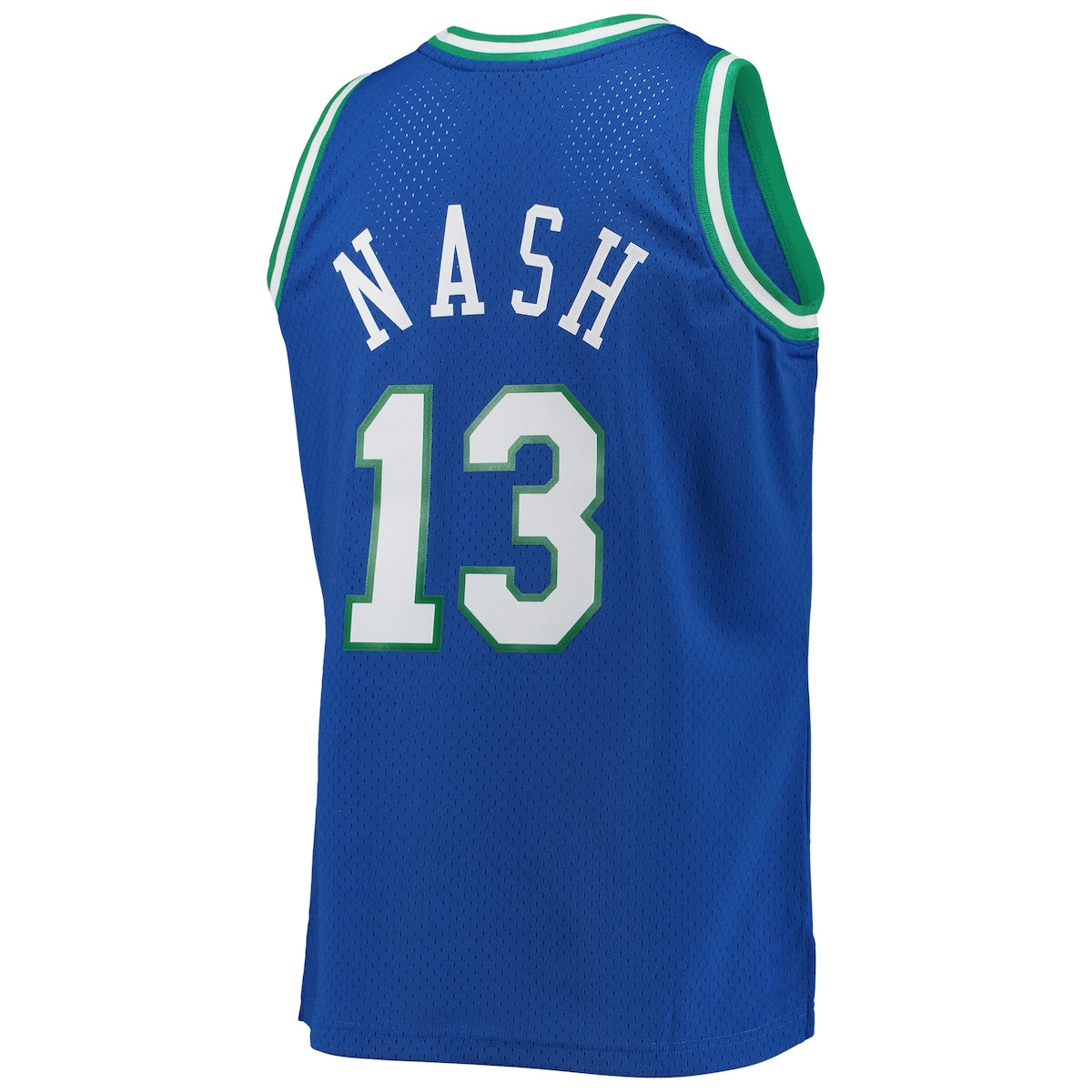 Men's Steve Nash Mitchell & Ness Mavericks Hardwood Classics Swingman Jersey - Blue